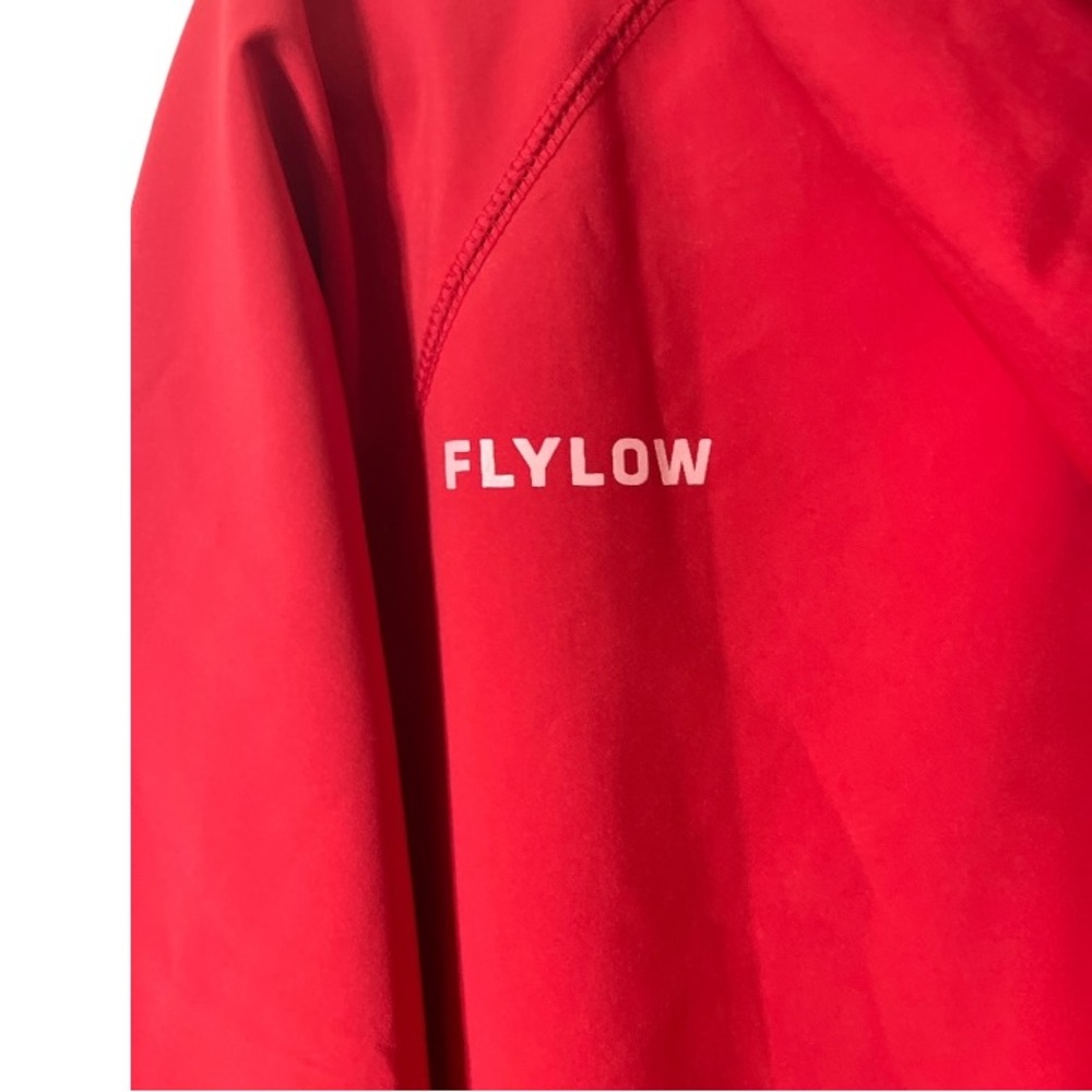 Flylow Red Full Zip Soft Shell Jacket M - image 7